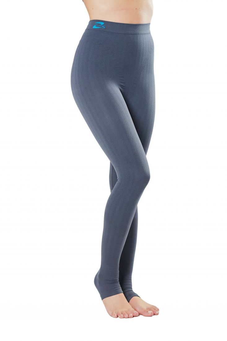 CzSalus Summer time Lipedema, Lymphedema support slimming lighter weight  medium compression leggings (M, Black) 
